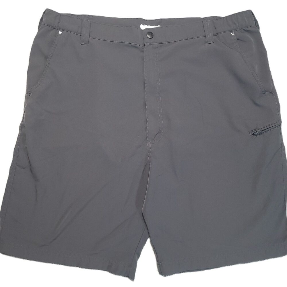 Wrangler Performance Utility Shorts Mens 42 Gray Stretch